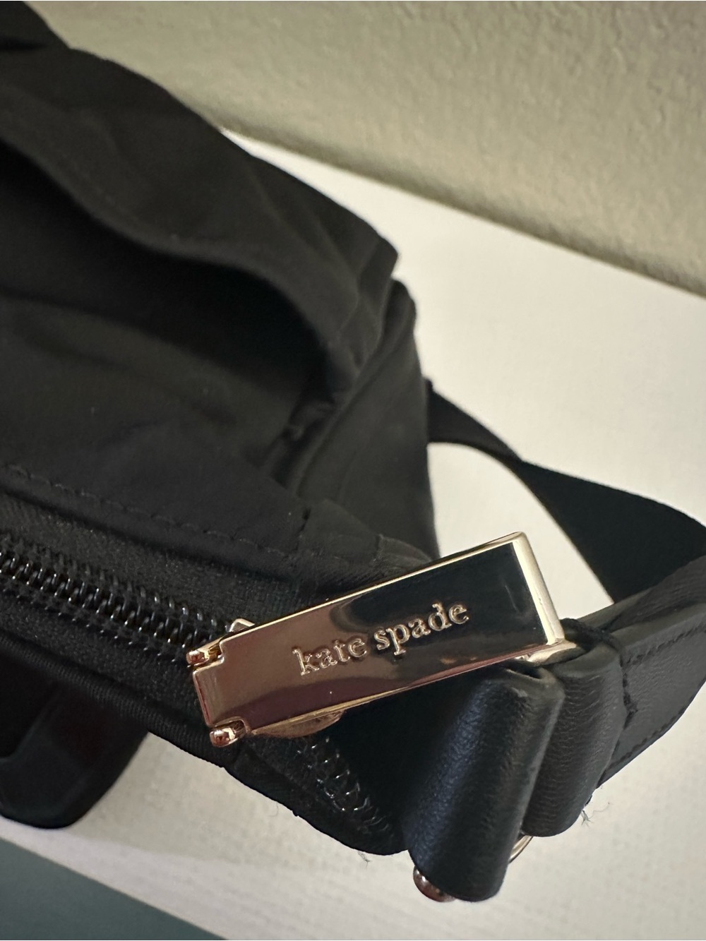 kate spade Black Nylon Crossbody with Front Zip Pocket - Picture 13 of 13